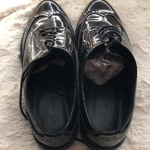 asos wide fit lace up shoes - Picture 4 of 4